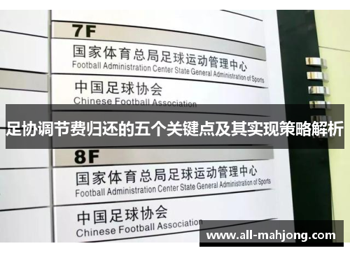 足协调节费归还的五个关键点及其实现策略解析