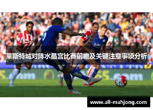 莱斯特城对阵水晶宫比赛前瞻及关键注意事项分析 莱斯特城对阵水晶宫比赛前瞻及关键注意事项分析