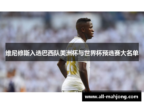 维尼修斯入选巴西队美洲杯与世界杯预选赛大名单